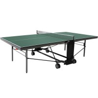 Wholesale double-folding convenient movable table tennis table